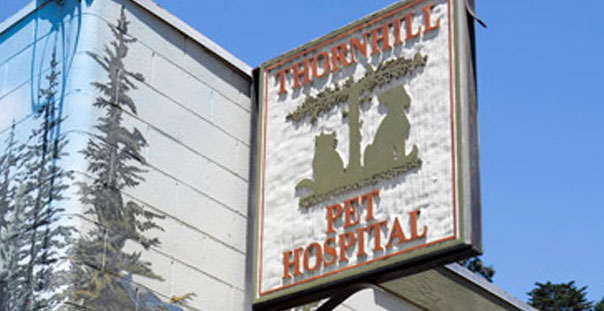 Veterinarian in Oakland: Our building sign